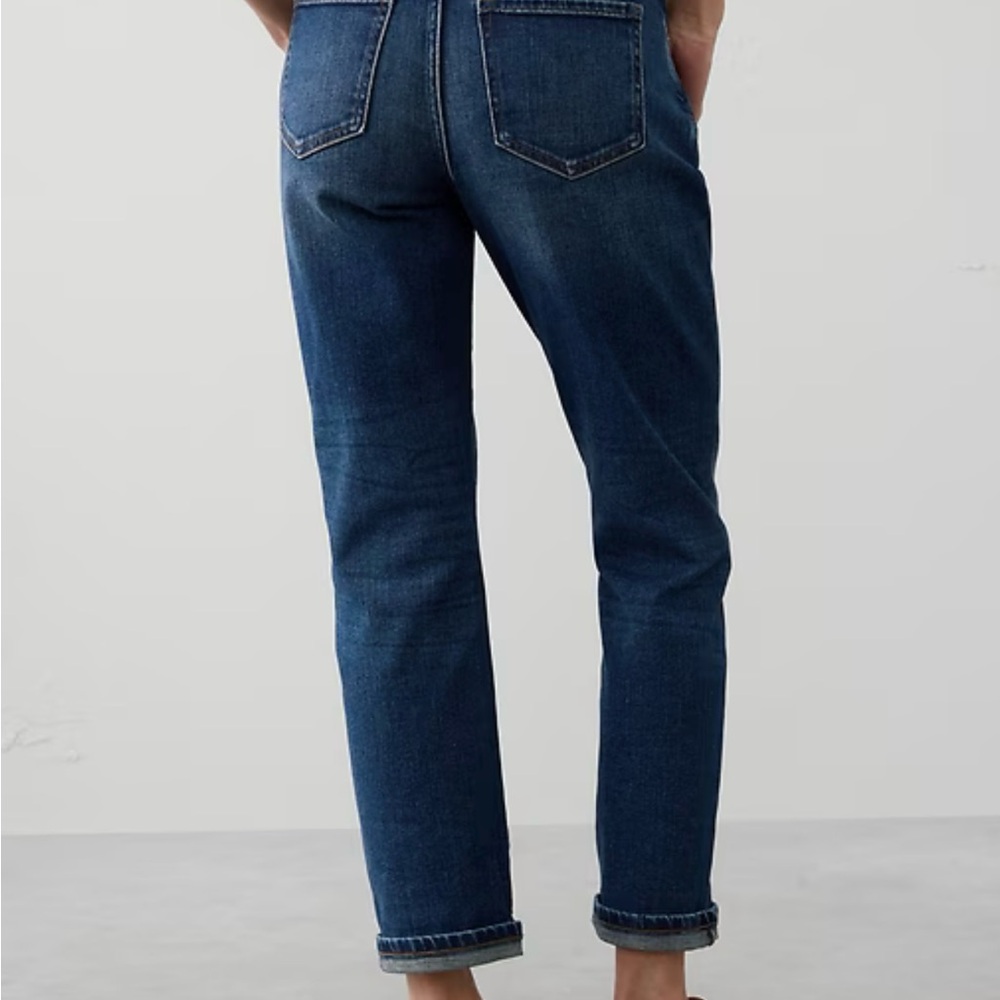 Banana Republic Women's Straight Leg Jeans - Medium Blue - Picture 6 of 8